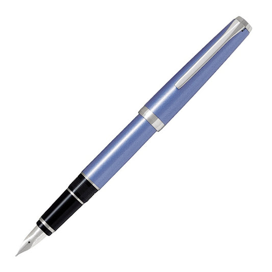 Pilot Falcon Blue Rodio, punta suave de 14 k