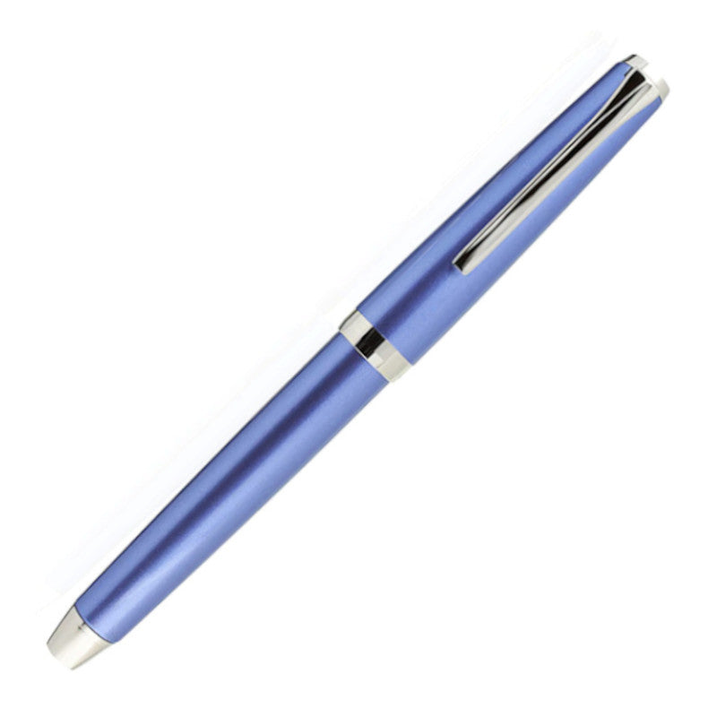 Pilot Falcon Blue Rodio, punta suave de 14 k