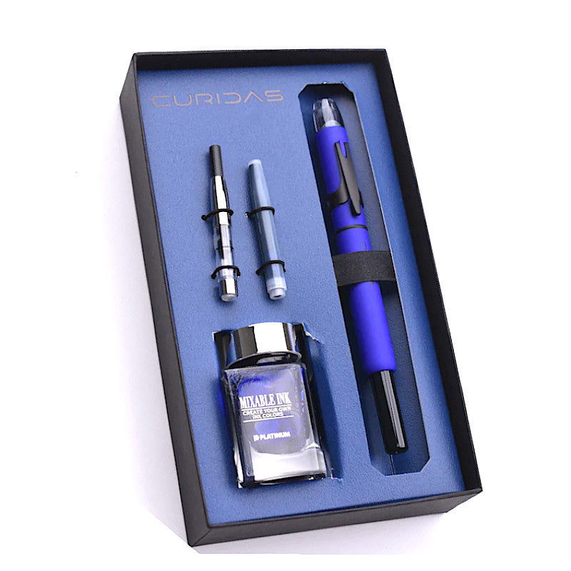 NEW! Platinum Curidas Matte Blue LE, F Tip