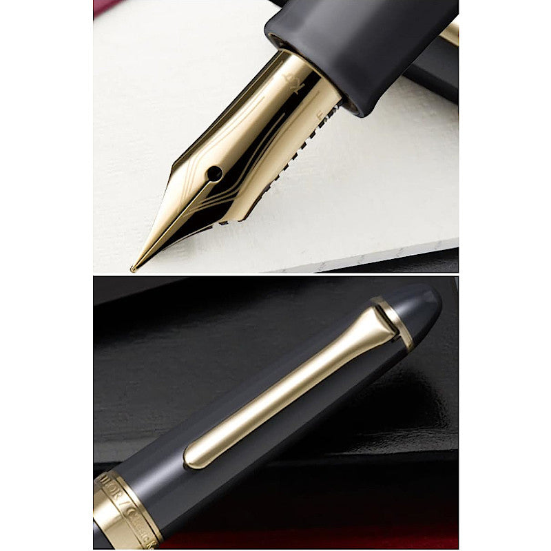 Sailor Classic KO Maki-e Floret Dot Gray Steel Nib, F Tip  NEW 2024!
