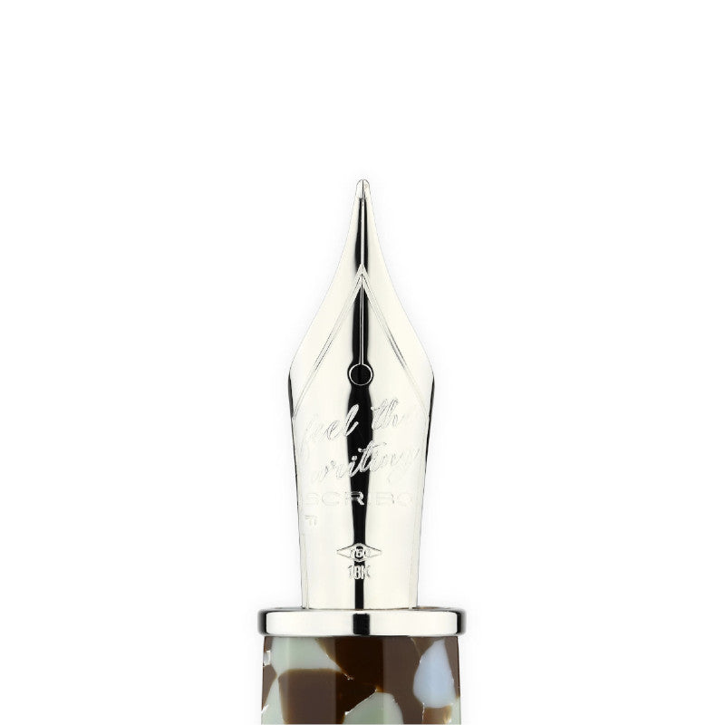 SCRIBO Feel Graniglia 18k Nib. Limited Edition NEW!!