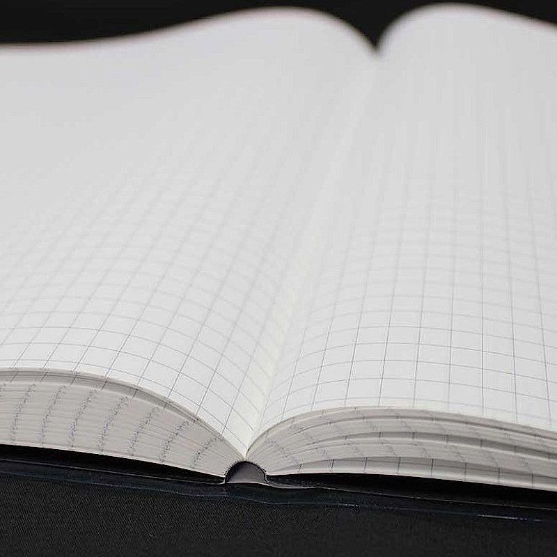 TOMOERIVER Notebook A5 Hardcover 5mm Grid White