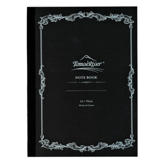 TOMOERIVER Notebook A5 Softcover Plain White