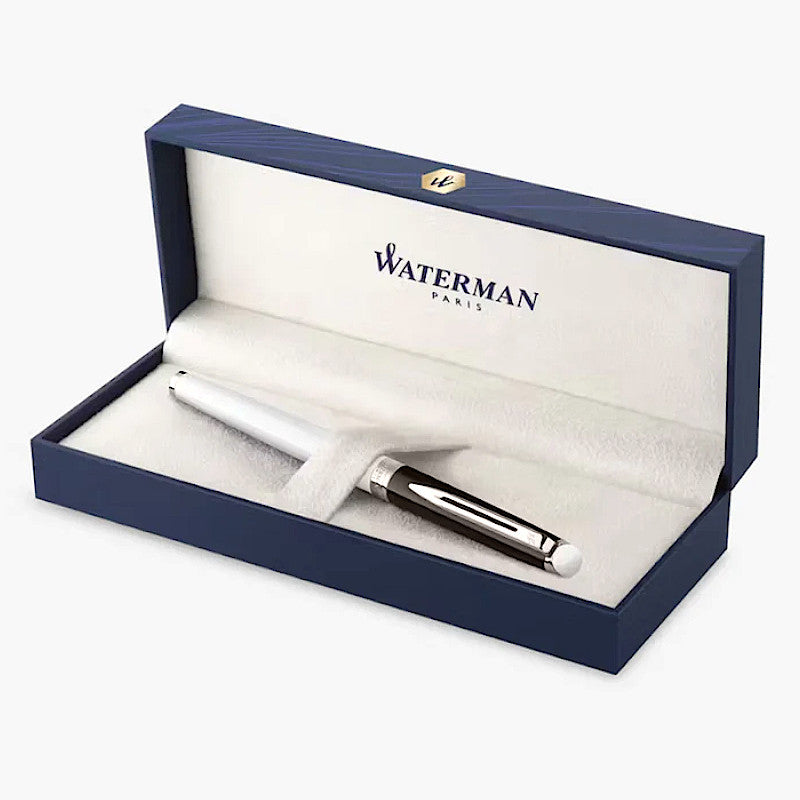 Waterman Hemisphere Color Block Black-White CT  NEW!!