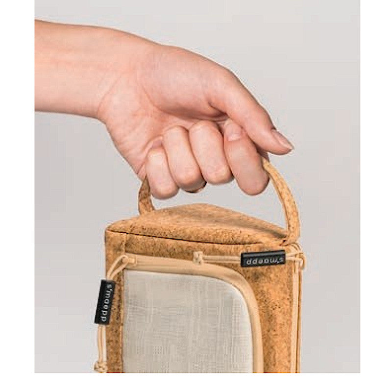 Brunnen s’maepp Padded Jute-Cork Case-Bag, XL