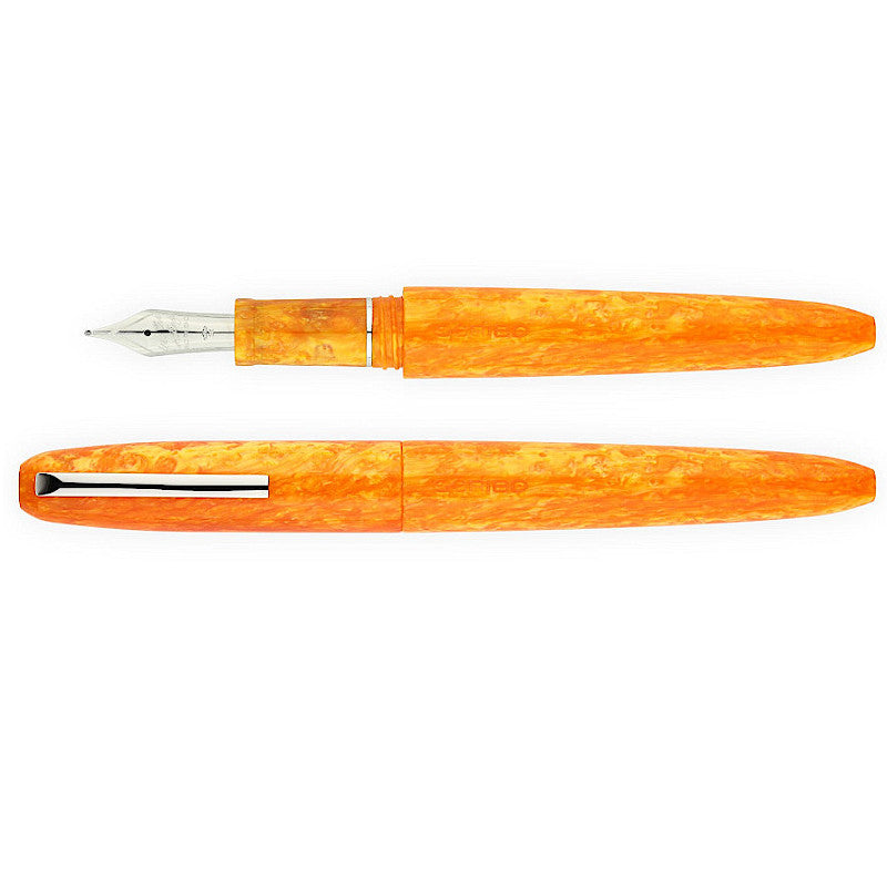 SCRIBO Piuma 14k Flexible Nib Corniola. Limited Edition