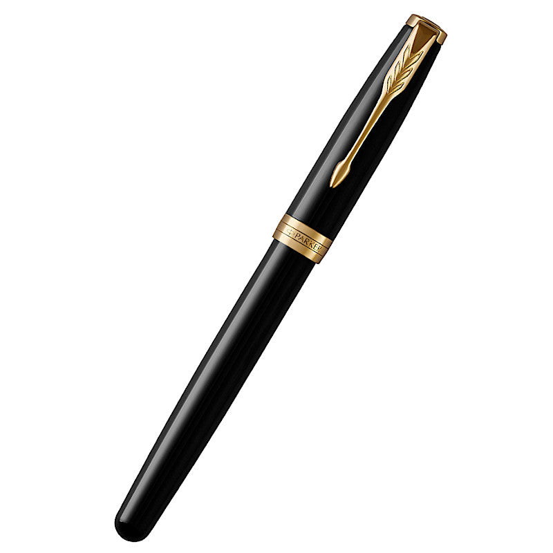 Parker Sonnet Lacado Negro GT