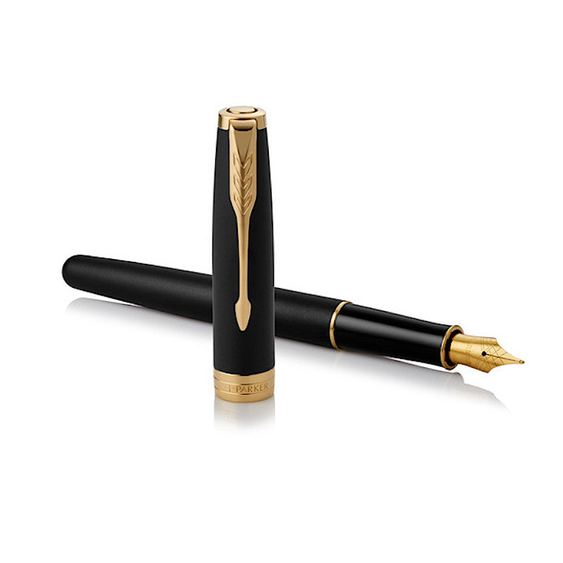 Parker Sonnet Lacado Negro Mate GT