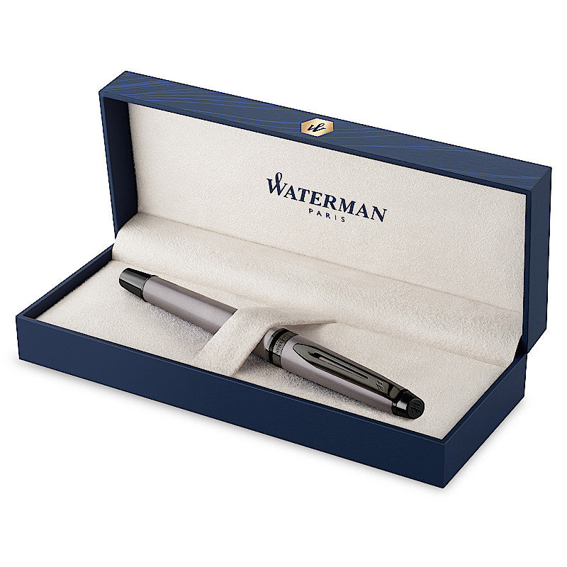 Waterman Expert Metallic Silver RT, F-Spitze