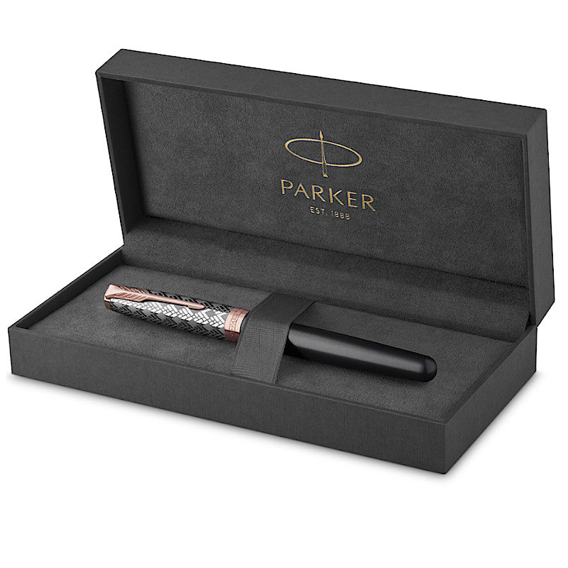 Parker Sonnet Premium Metal &amp; Grey Lacquer PGT