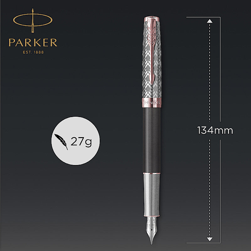 Parker Sonnet Premium Metal & Grey Lacquer PGT