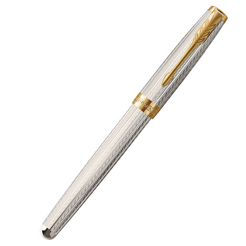 Parker Sonnet Mistral Silver GT 18K Feder