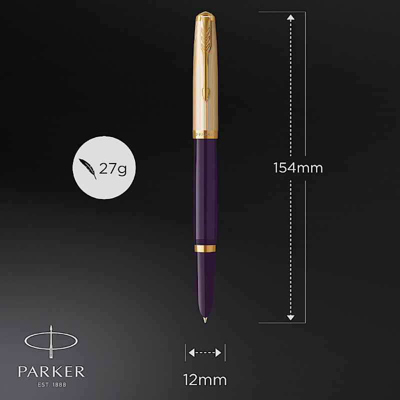 Parker 51 Deluxe Plum GT