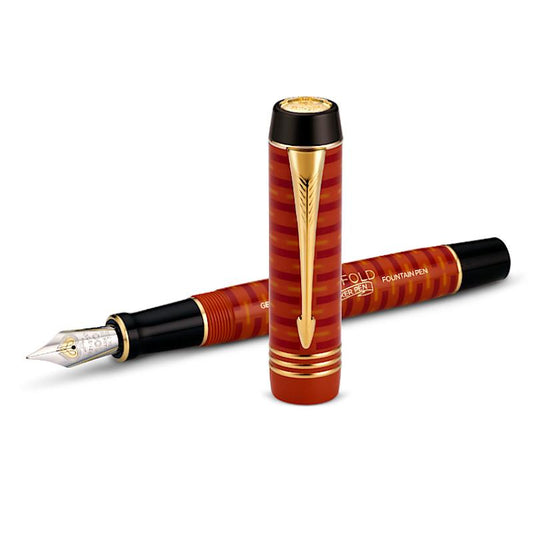Parker Duofold Limited Edition 100th Anniversary Big Red, F Tip