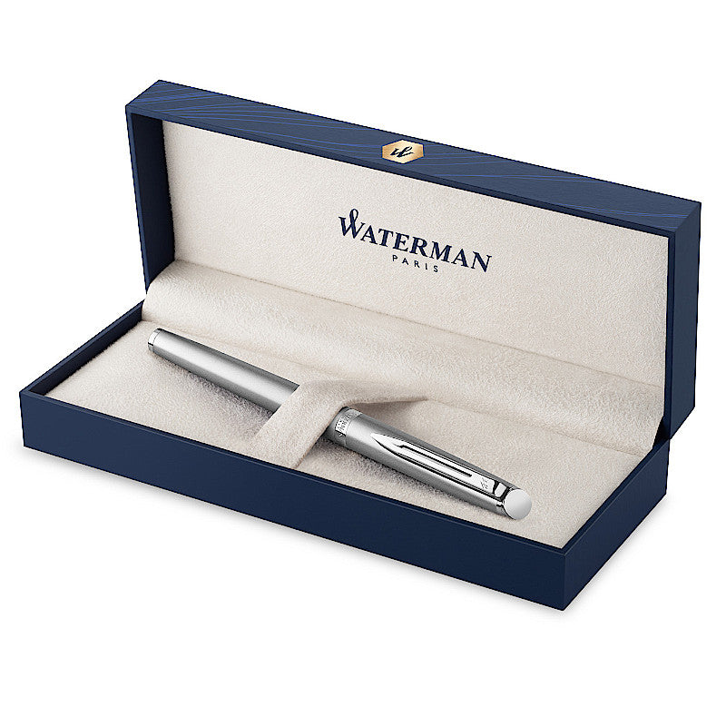 Waterman Hemisphere Essential acero mate, punta F - Edición limitada