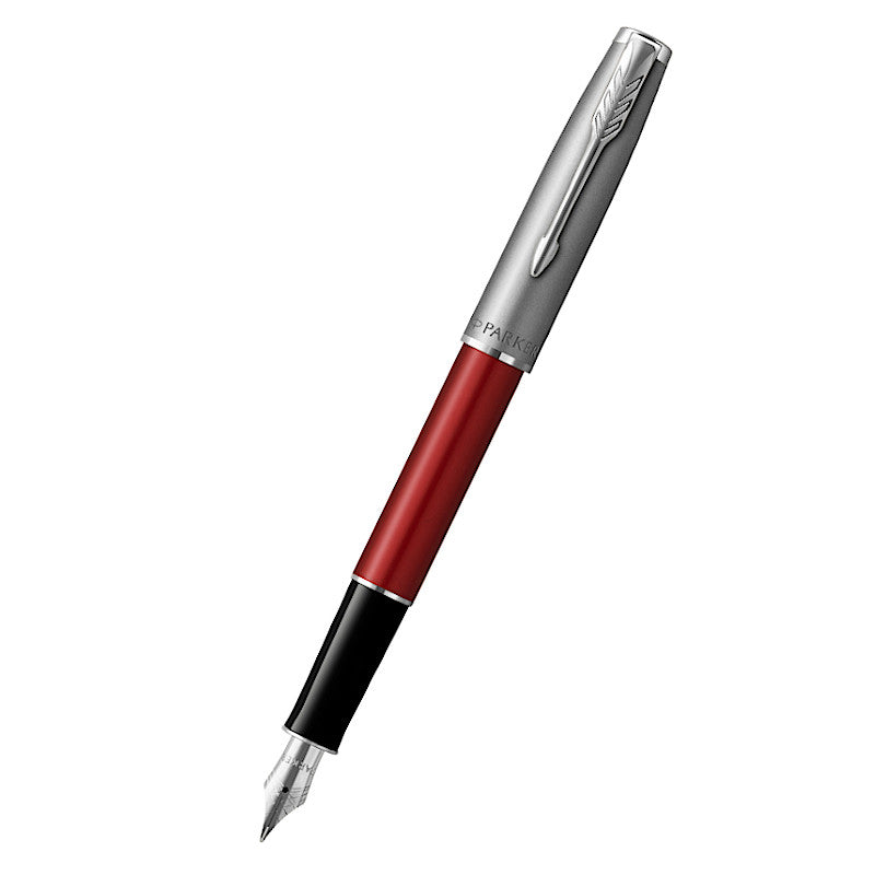Parker Sonnet Essential Metal And Red Lacquer CT Limited Edition