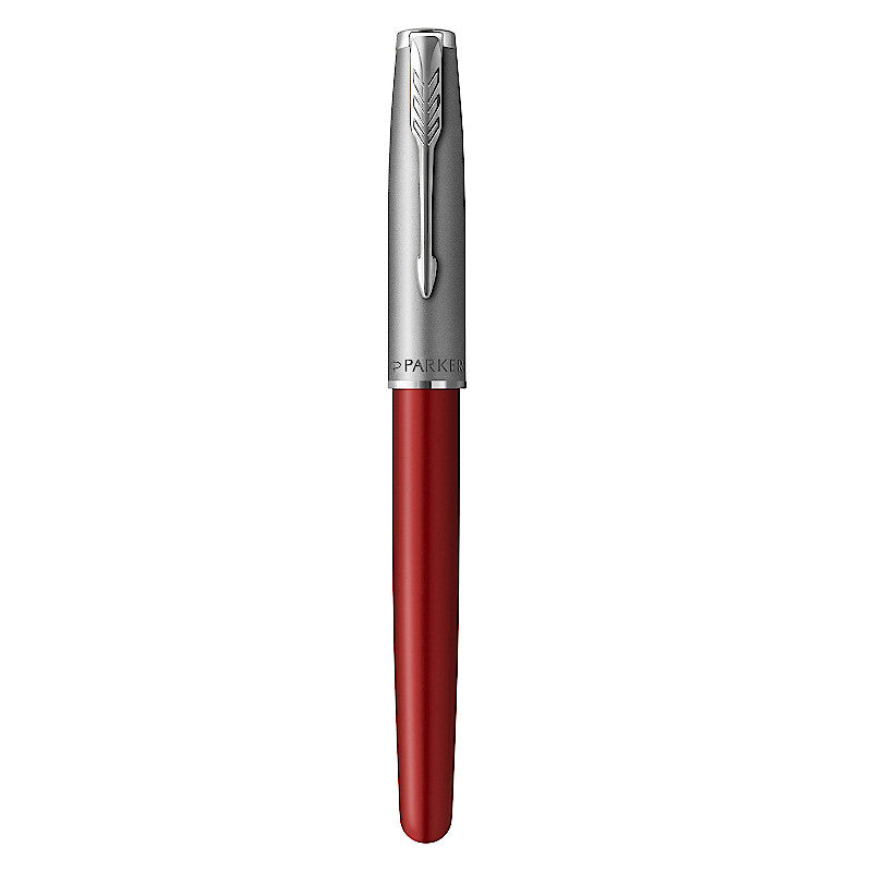 Parker Sonnet Essential Metal And Red Lacquer CT Limited Edition
