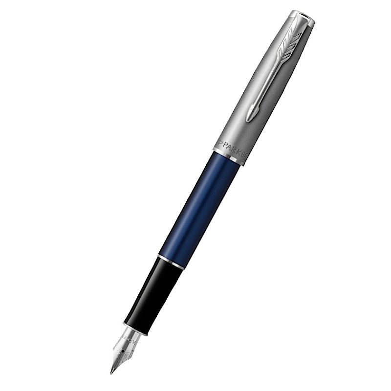 Parker Sonnet Essential Metal And Blue Lacquer CT Limited Edition