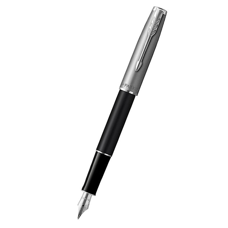 Parker Sonnet Essential Metal And Black Lacquer CT Limited Edition