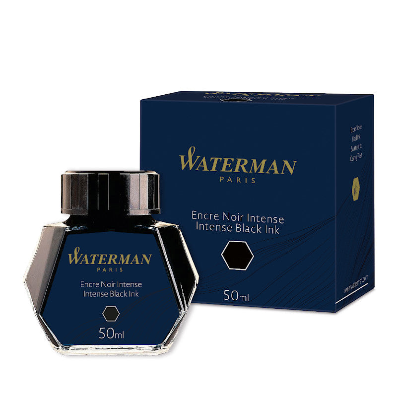 Waterman-Tintenflasche, 50 ml, Schwarz
