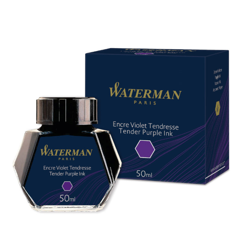Waterman Ink Bottled 50ml, Tender Purple