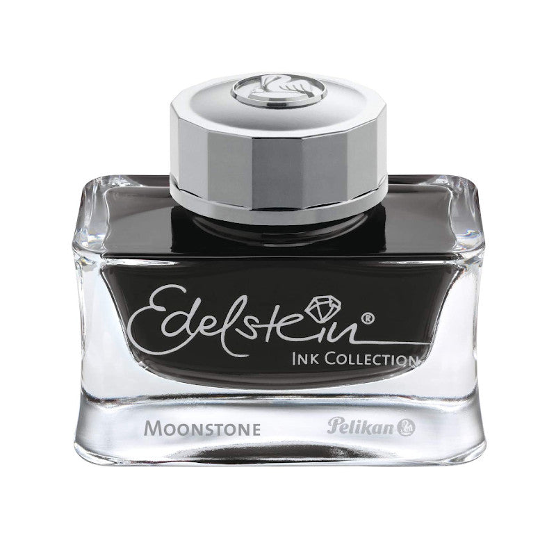 Pelikan Edelstein Tintenflasche. Tinte des Jahres 2020 Moonstone – Limited Edition