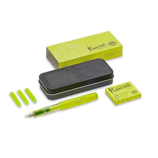 Marcador deportivo Kaweco ICE, juego amarillo, punta de 1,5