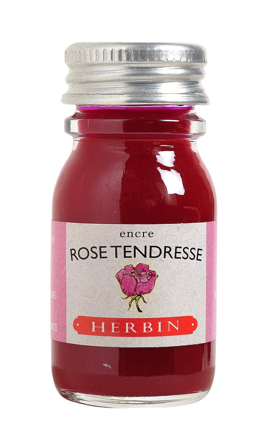 Herbin-Tinte in Flaschen, 10 ml, Rose Tendressse