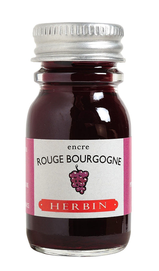 Herbin-Tinte in Flaschen, 10 ml, Rouge Bourgogne