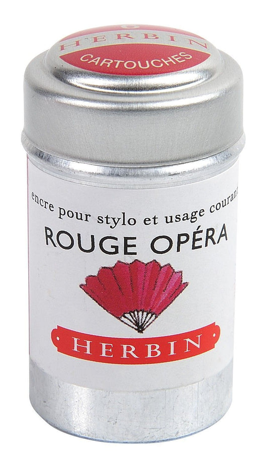 Tinta Herbin 6 Cartuchos Rouge Opéra