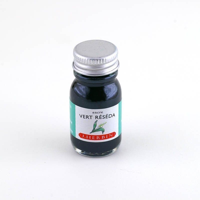 Herbin-Tinte in Flaschen, 10 ml, Vert Réséda
