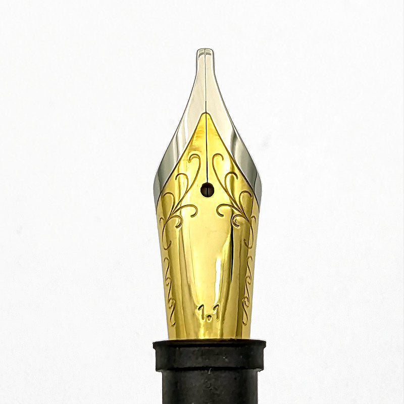 JOWO 6 Steel Scroll nib unit Two Tone