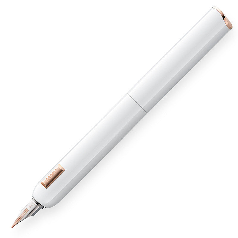 Lamy Diálogo cc Blanco. plumín de oro