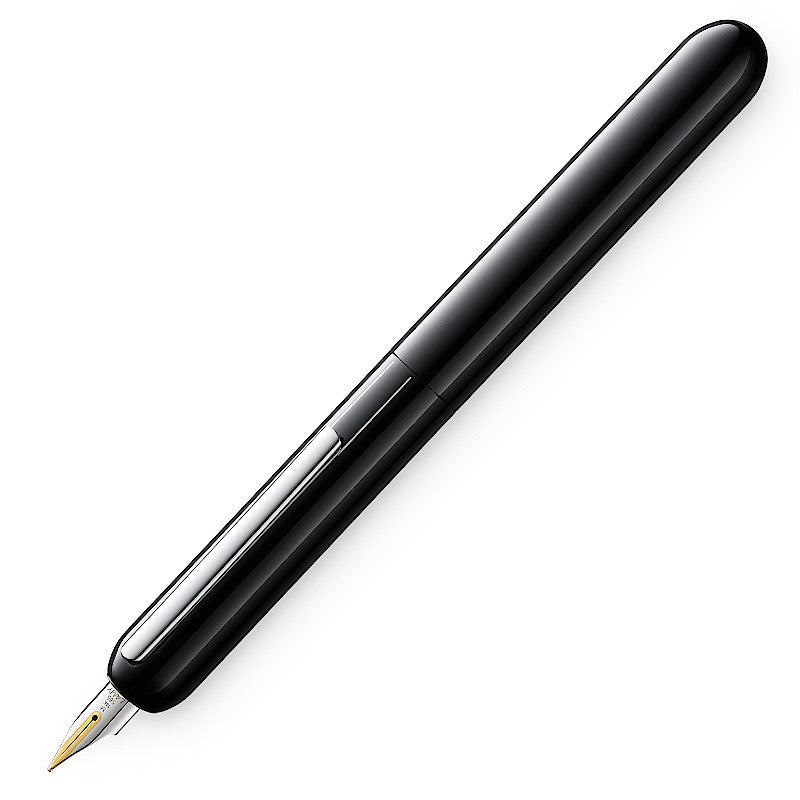 Lamy Diálogo Piano Negro. plumín de oro