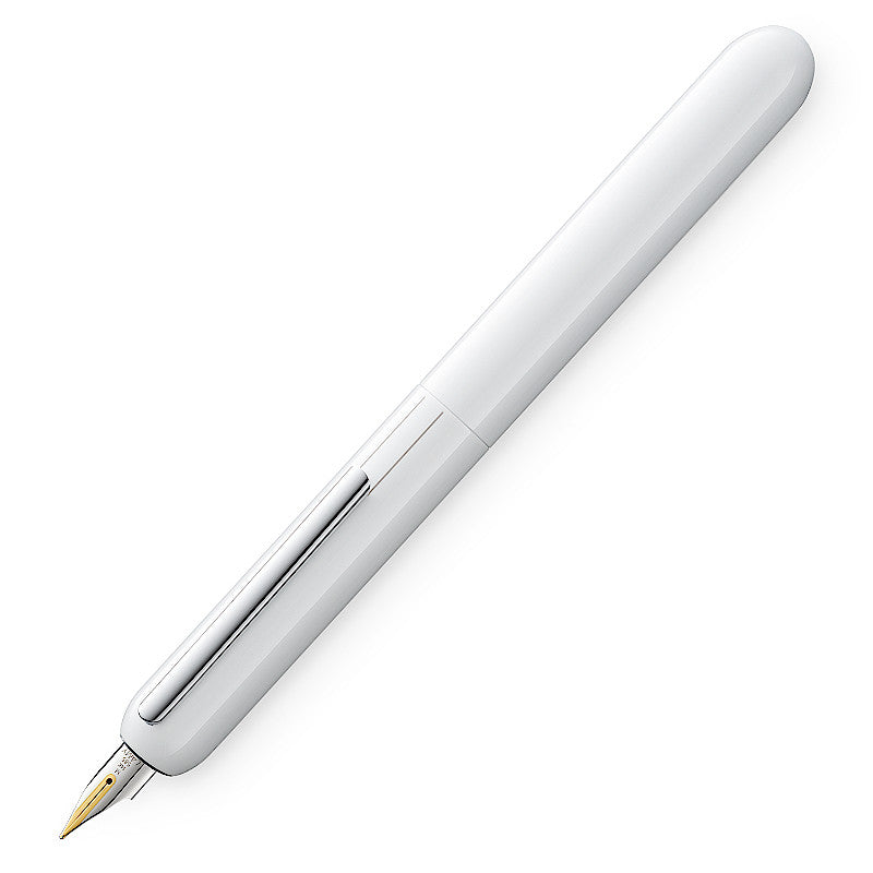 Lamy Dialog Piano White. Gold Nib