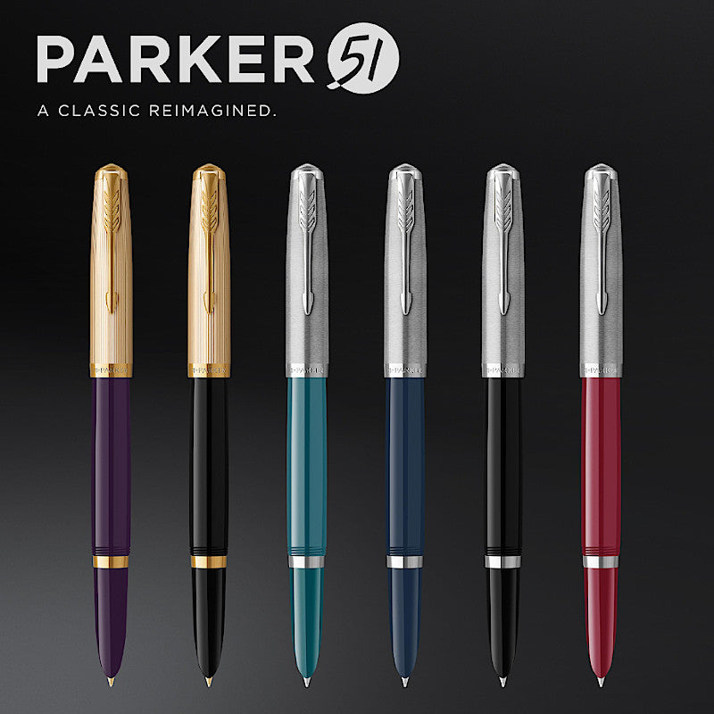 Parker 51 Core Teal Blue CT