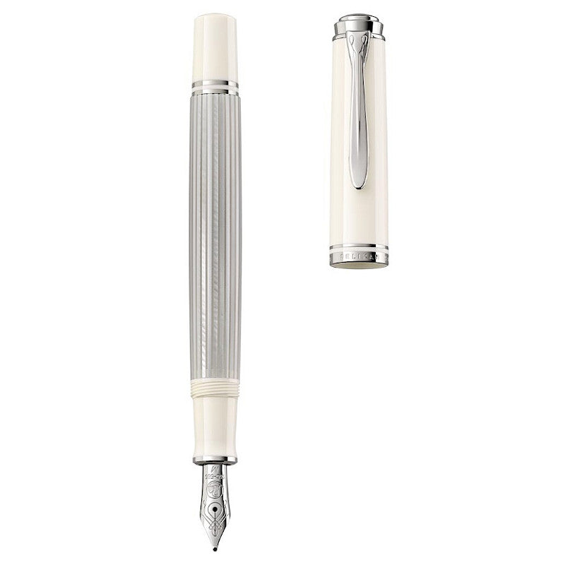 Pelikan Souverän M405 Silver-White