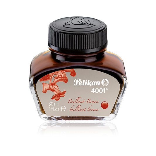 Pelikan 4001 Ink Bottle, Brilliant Brown