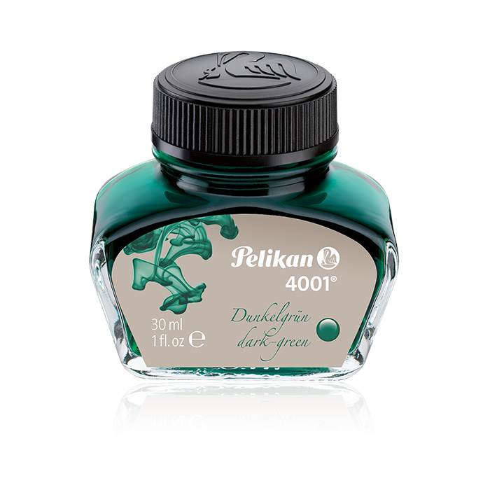 Pelikan Classic M200 Green Marbled, Special Set Box Ink 30ml