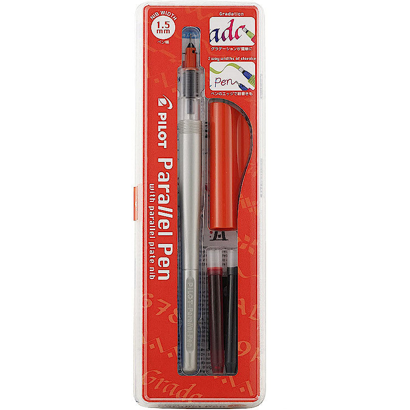 Pilot Parallel Pen Red, 1.5mm – FPnibs