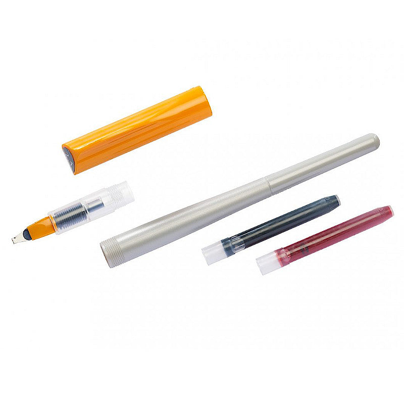 Pilot Parallel Fountain Pen - Orange, 2.4mm