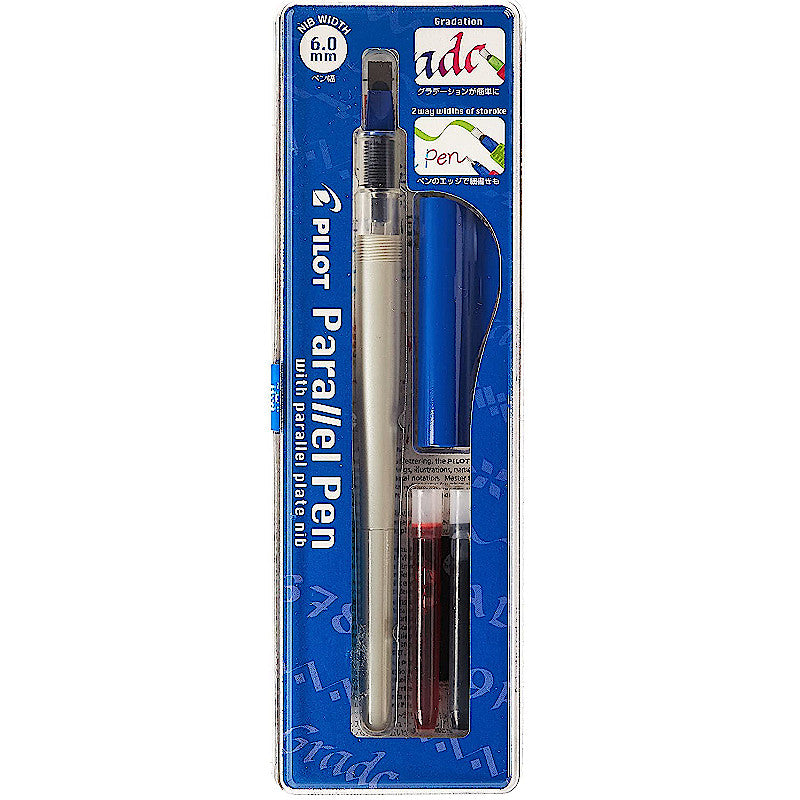 Pilot Parallel Pen Blue, 6.0mm – FPnibs