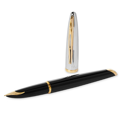 Waterman Carène Deluxe Black GT, F Tip