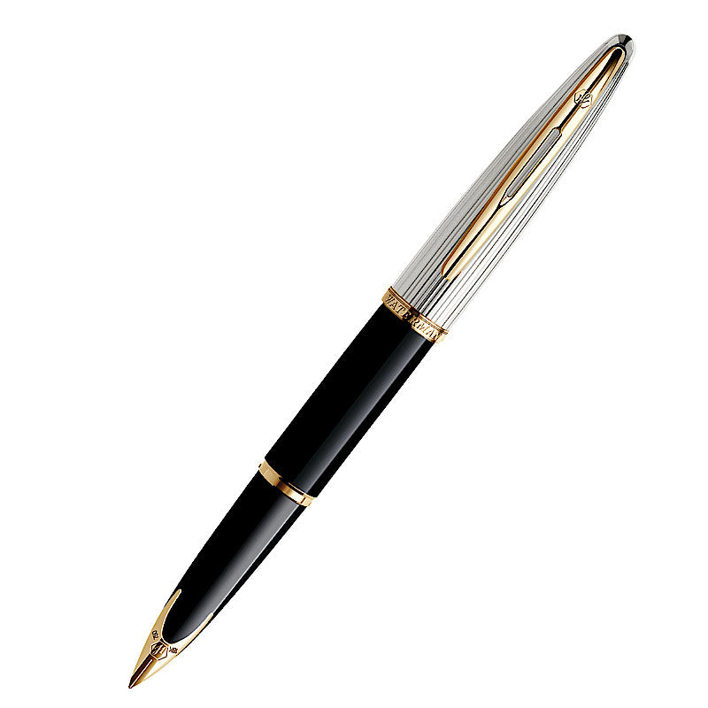 Waterman Carène Deluxe Black GT, punta F