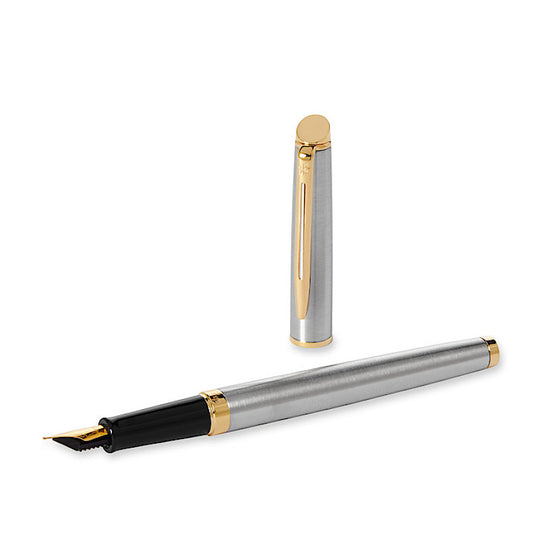 Waterman Hemisphere GT de acero inoxidable, punta F