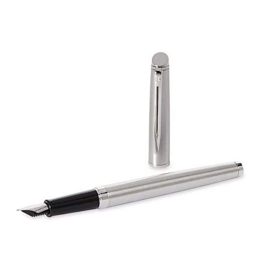 Waterman Hemisphere Stainless Steel CT, F Tip