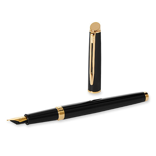 Waterman Hemisphere Laca Negro GT, Punta F