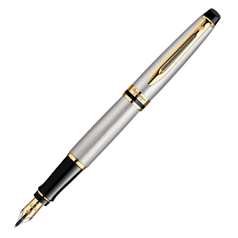 Waterman Expert Stainless Steel GT, F Tip