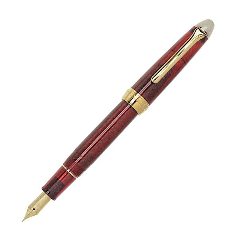 Sailor Shikiori Minamo Burgundy Yodaki, F Tip