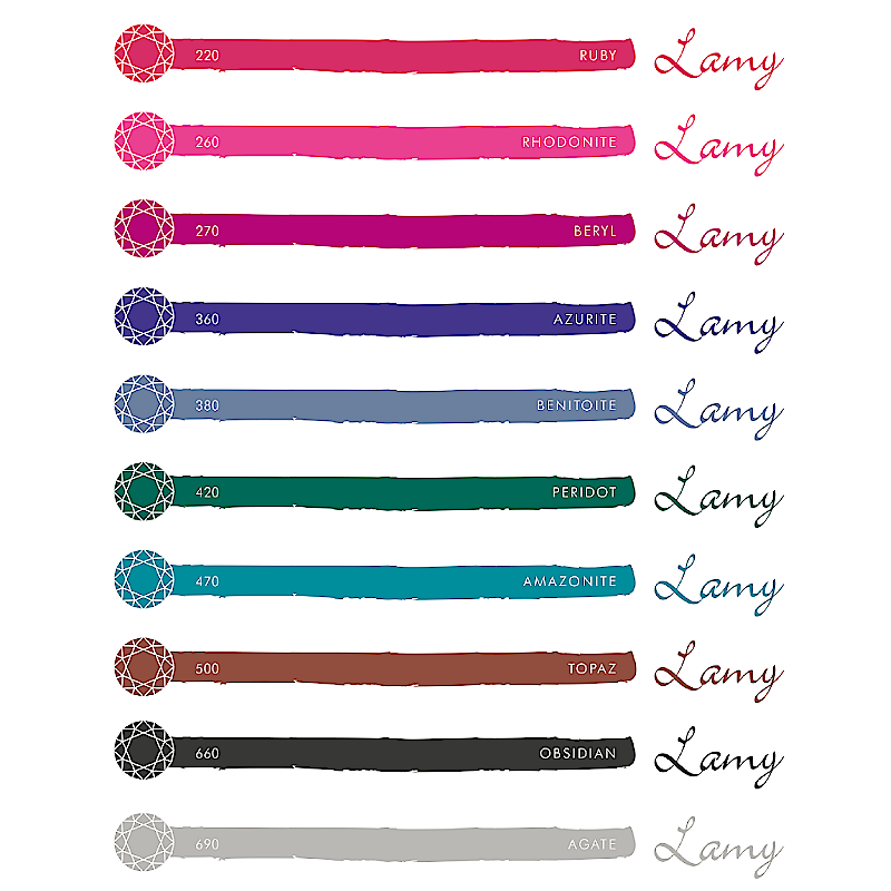 LAMY T53 Crystal Ink, Agate 30ml